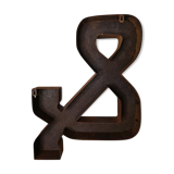industrial letter "iron"