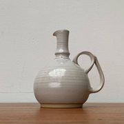 Mid-century Icelandic ceramic carafe by Sigurdar Haukssonar for Handunnid Pottery Iceland, 1960s.