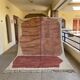 Handmade pure wool rug, traditional craftsmanship, size 150/350 cm.