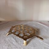 Brass turtle flat bottom