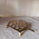 Brass turtle flat bottom