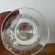 Vintage ensemble de 3 verres à pied grand format eau Arcopal véronica