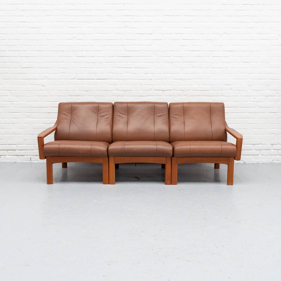 Danish Three-seater Sofa by Glostrup 1960s