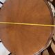 Vintage 1970s Grange dining table Round extendable 1.4-1.9m - with 6 chairs