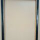 Black lacquered frame Napoleon III leaf 62.3 x 45.9 cm