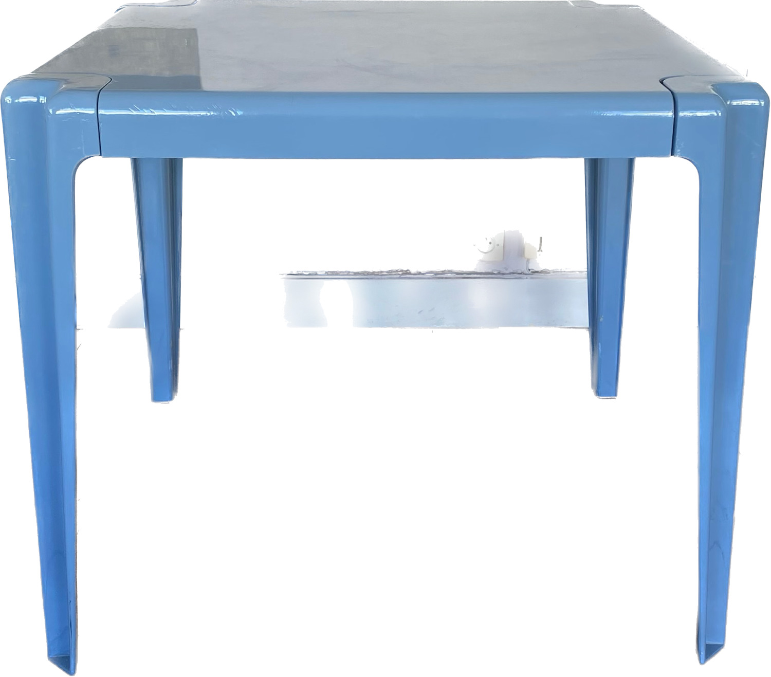 Vintage Space age fiberglass dining table by Helmut Bätzner for Bofinger 1960