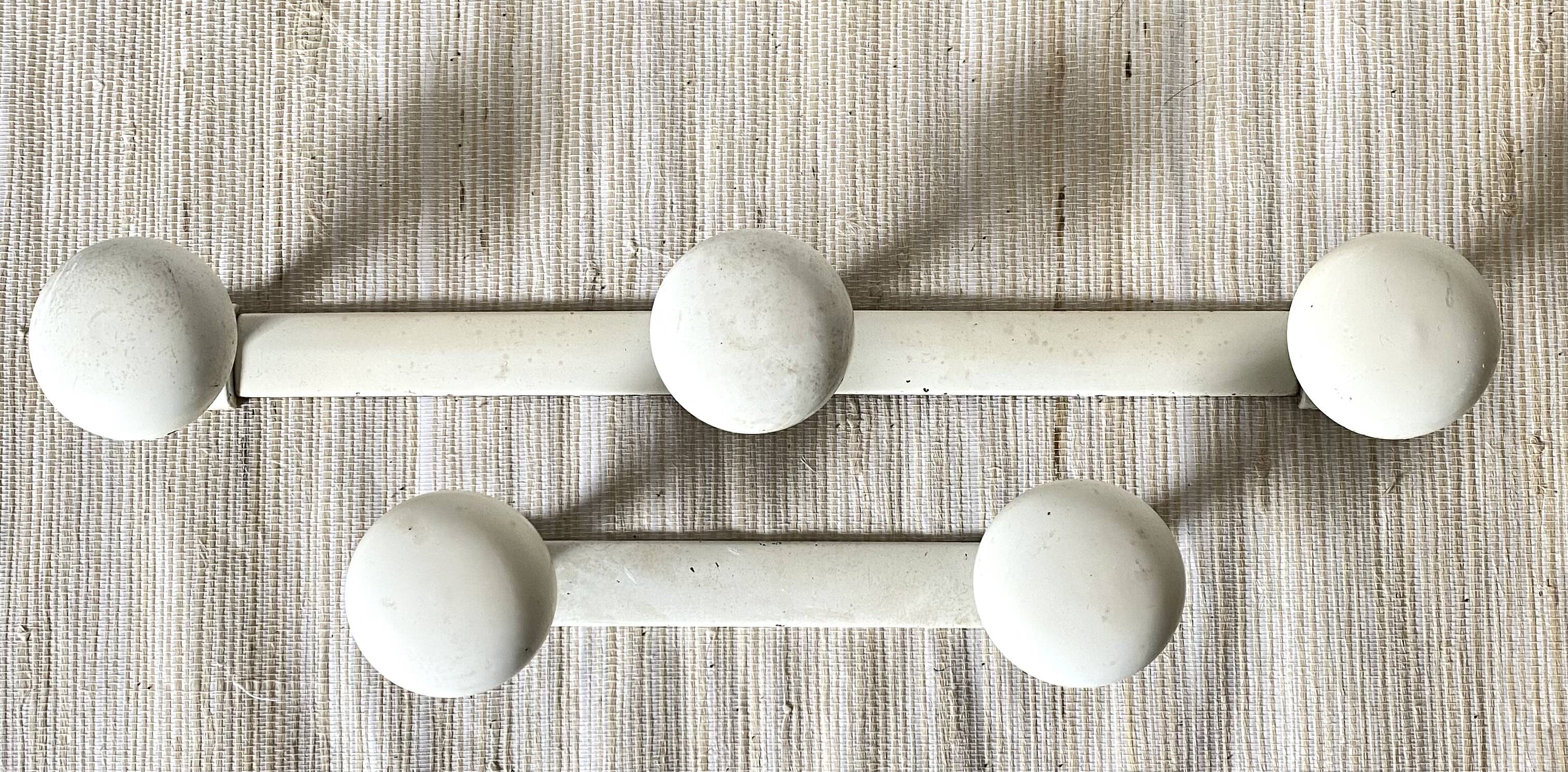 Vintage metal coat rack