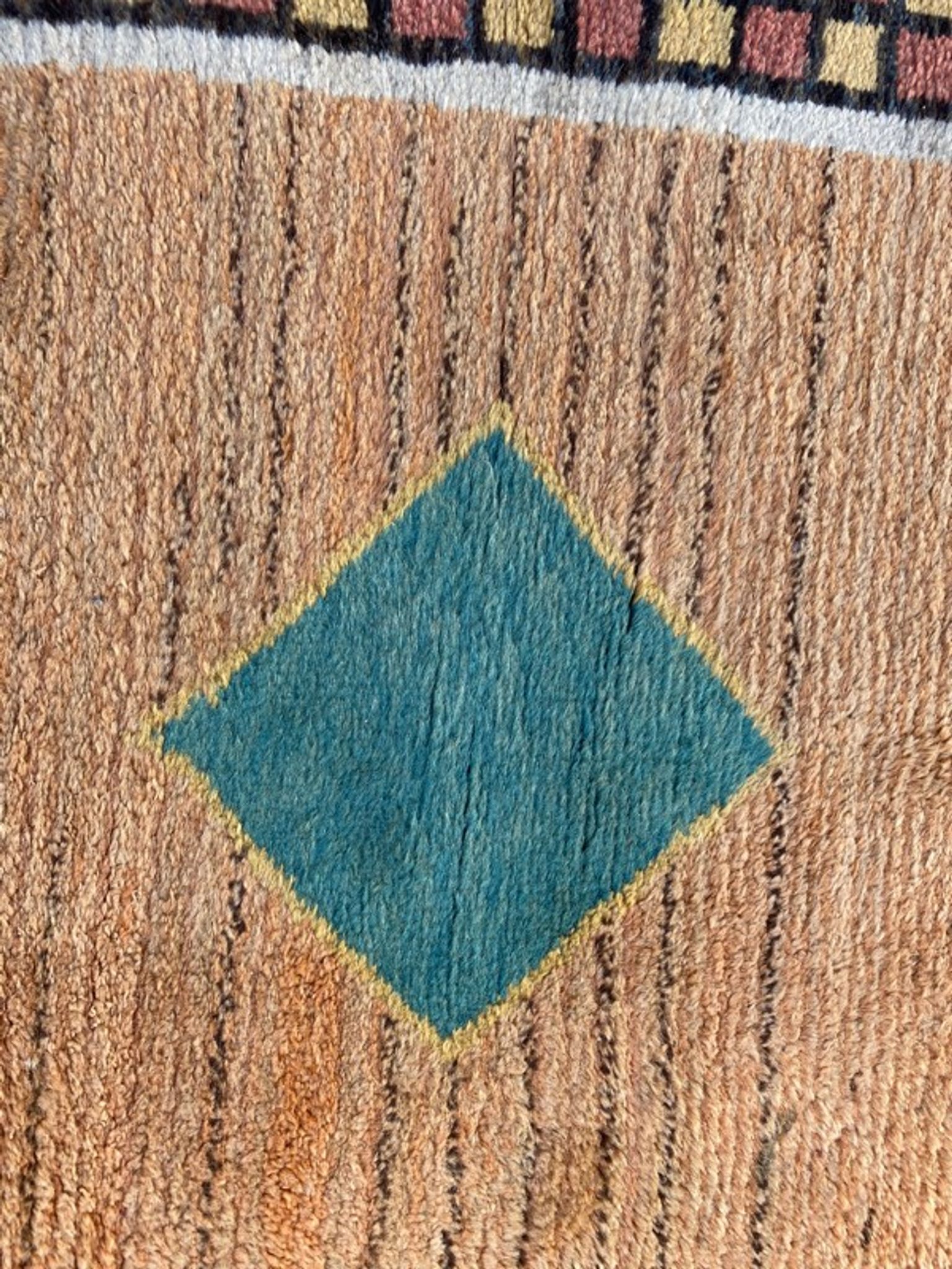 Tapis vintage Persan Gabbeh 84x194 cm