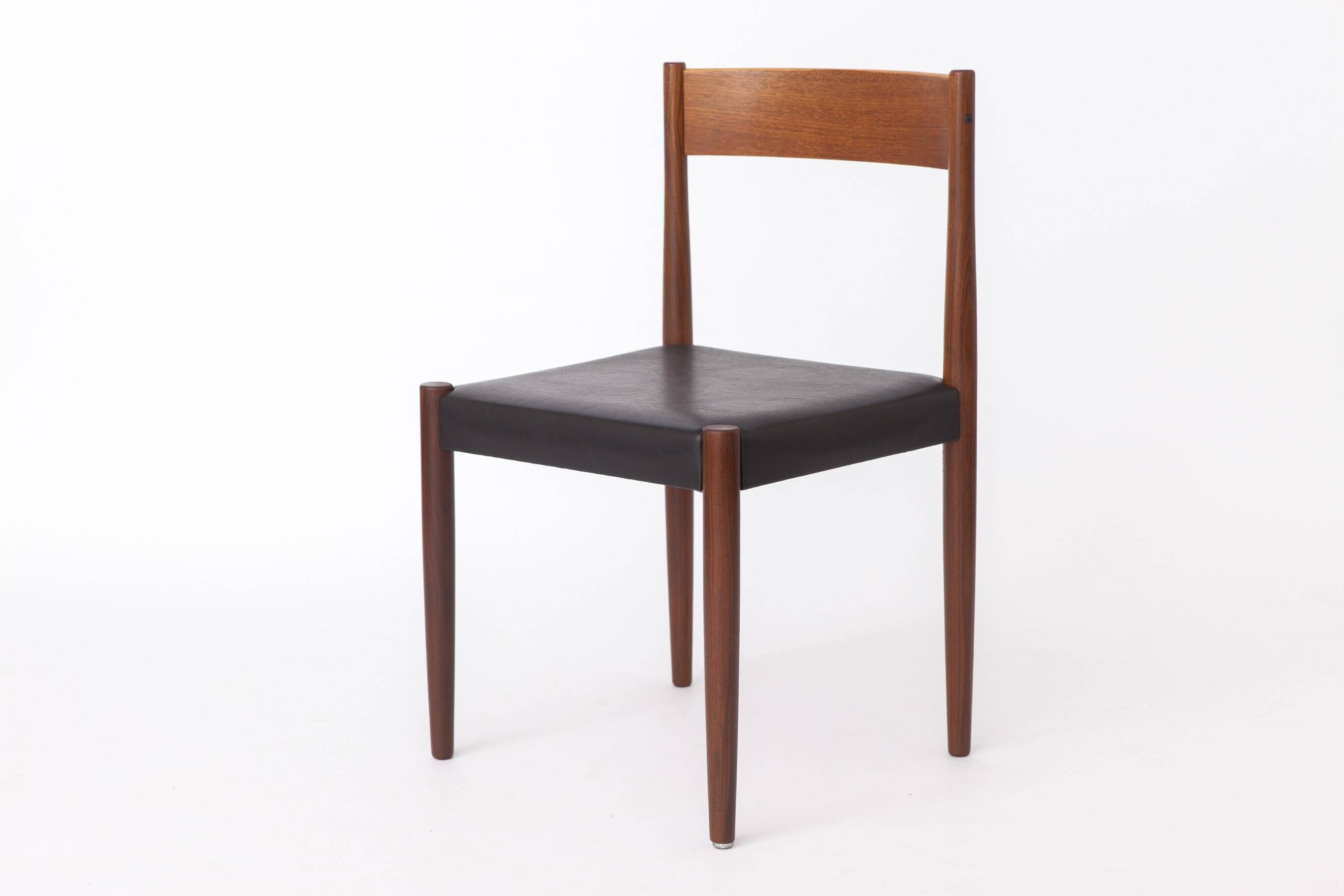 Set of 6 Poul M. Volther Teak Dining Chairs for Frem Røjle, Danish 1960s