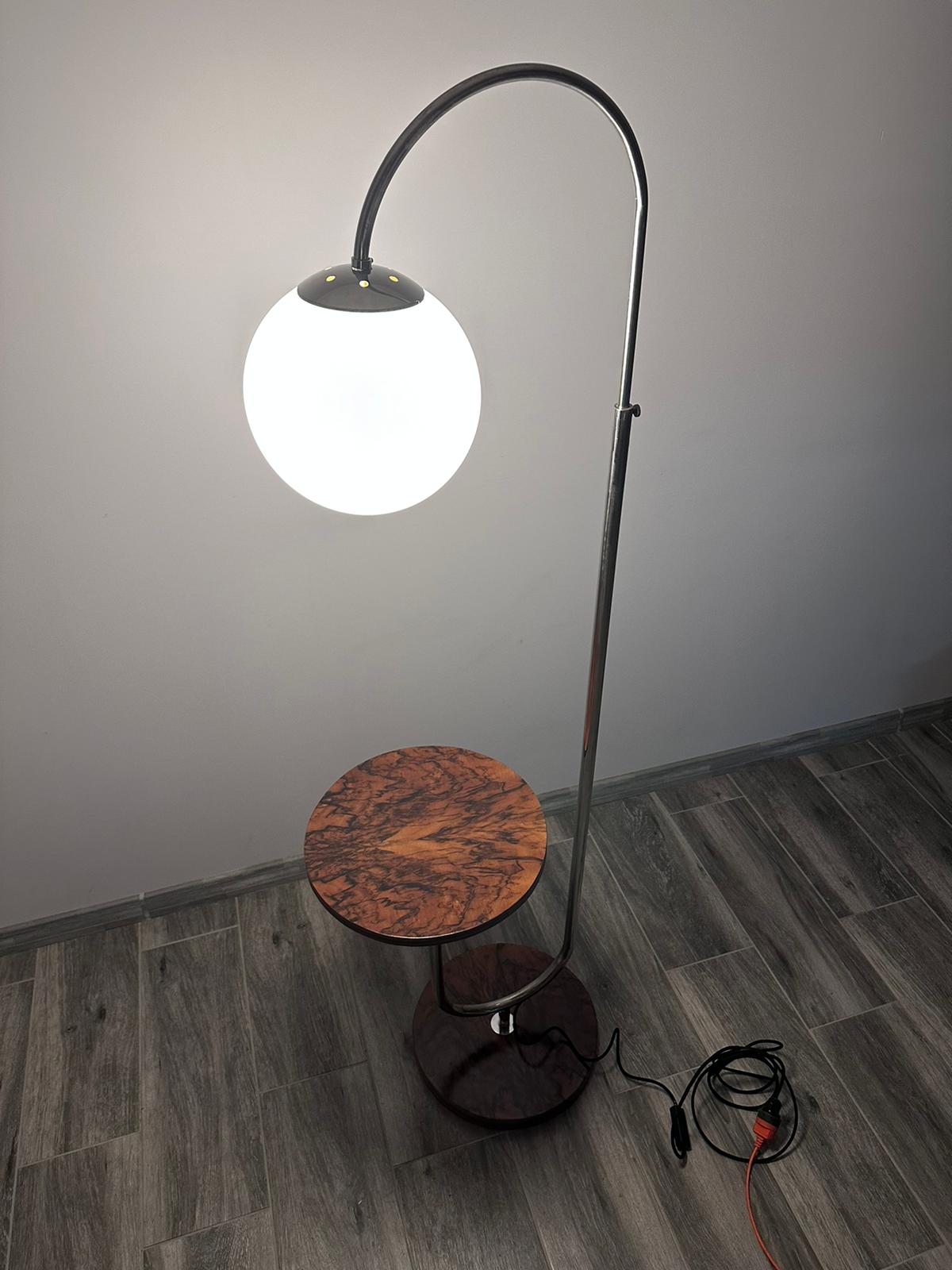 Floor Lamp by Robert Slezak for Slezak Factories, 1930s