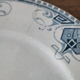 5 ironstone plates from Sarreguemines