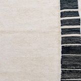 Berber rug in natural wool