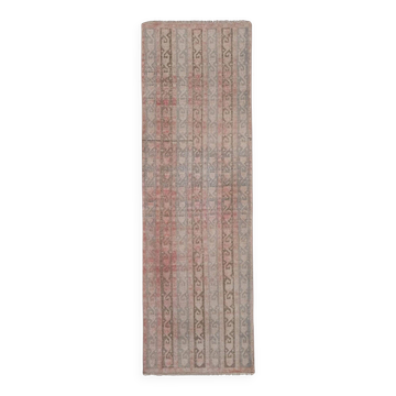 Vintage Turkish hallway rug 75x230 cm