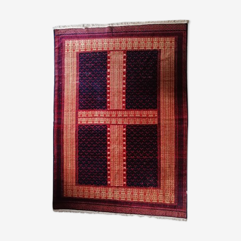 Vintage pakistan bukhara carpet  220x300cm