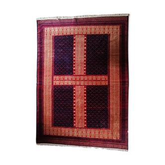 Vintage pakistan bukhara carpet  220x300cm