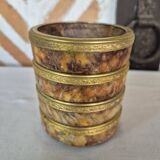 Cendriers coupelles marbre Italien vintage