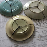 Shaded enamel plates 1892