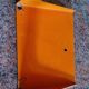 Orange space age spot lamp 1970