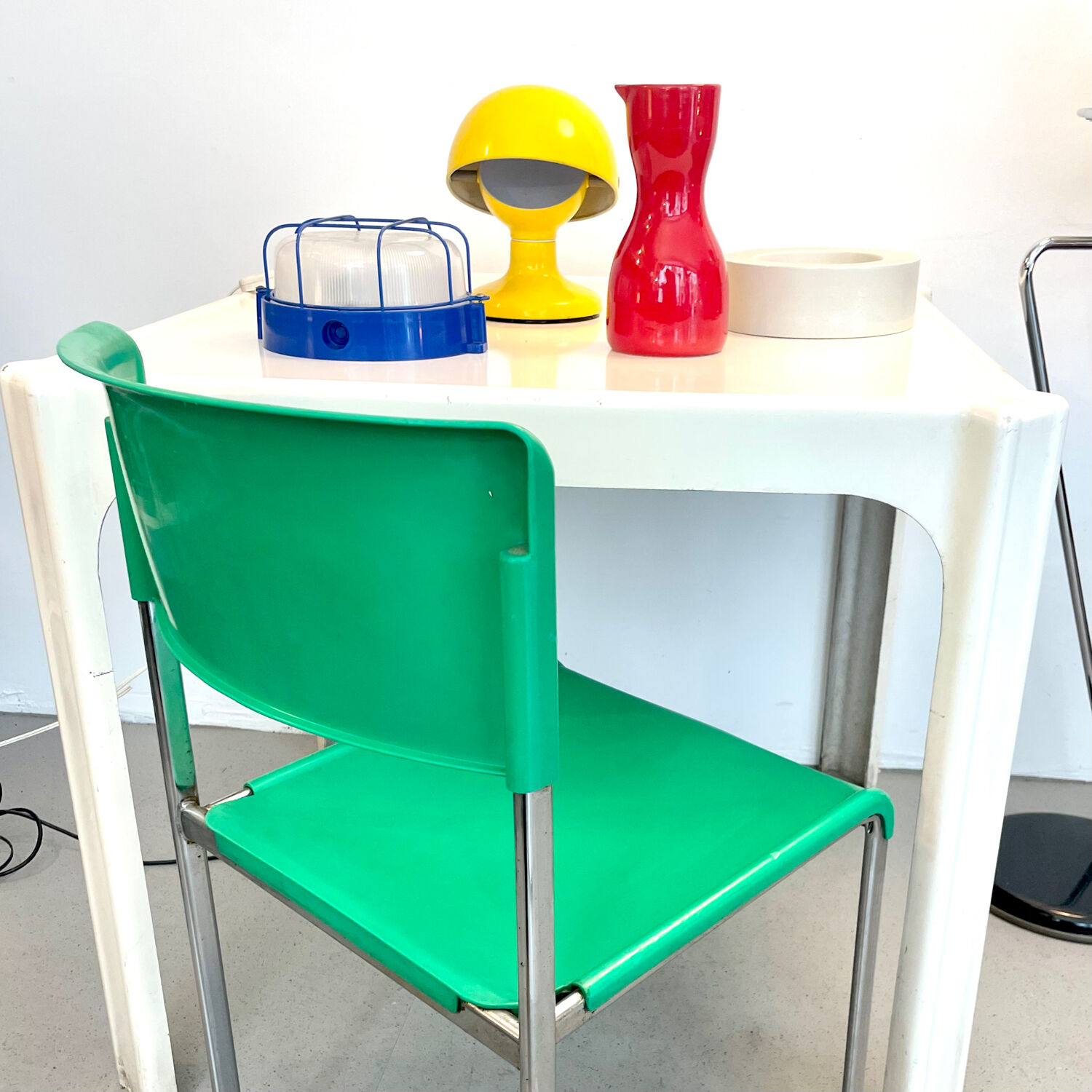 Table Ozoo blanche Marc Berthier Roche Bobois