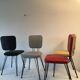 Quatre chaises vintage pied Eiffel