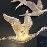 Oiseaux en envol laiton