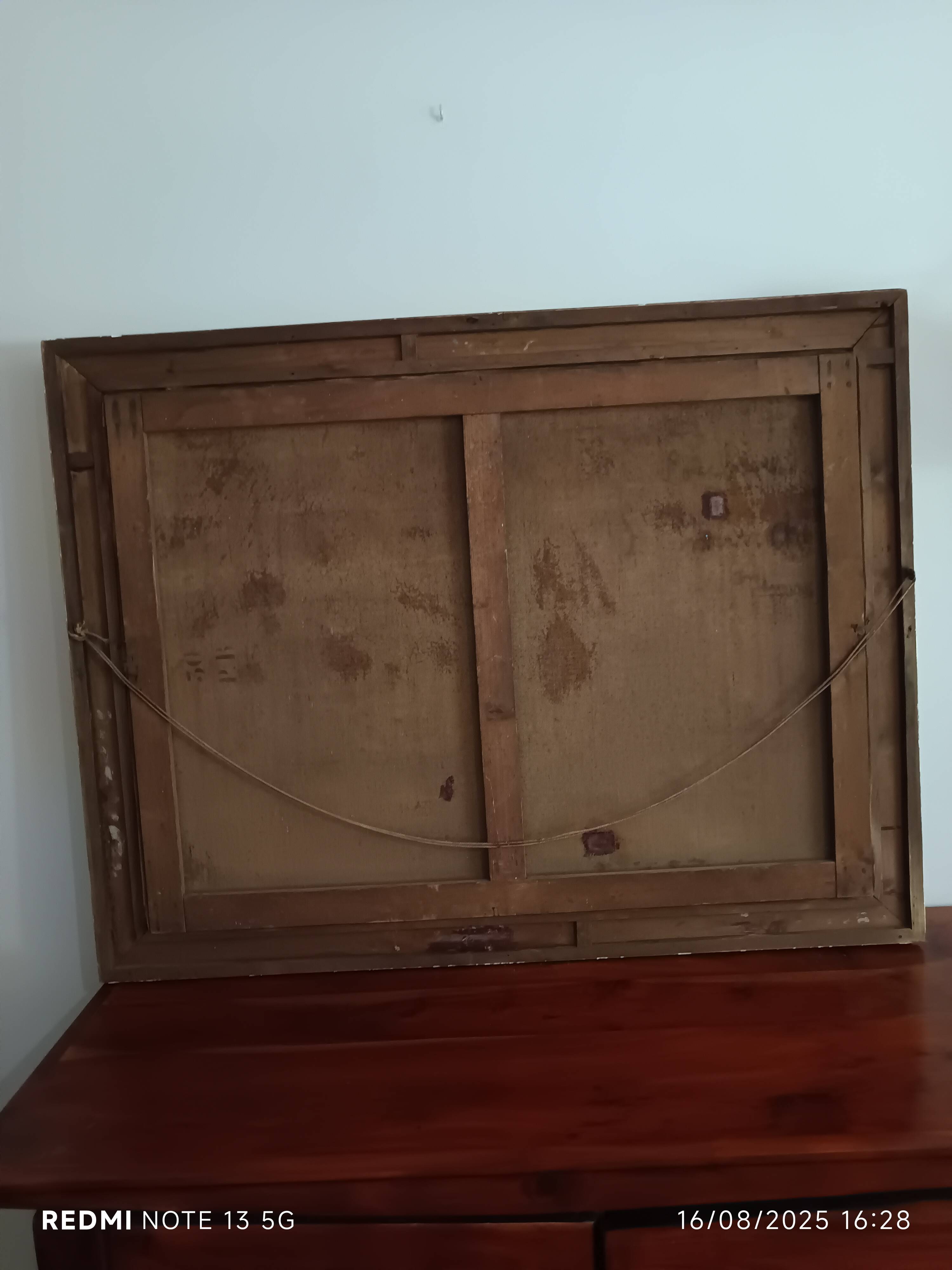 large oil on canvas signed Alfred Godchaux 19th century riverside