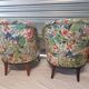 Paire de fauteuils crapaud