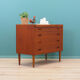 Teak dressing table, Danish design, 60's, production: Denmark