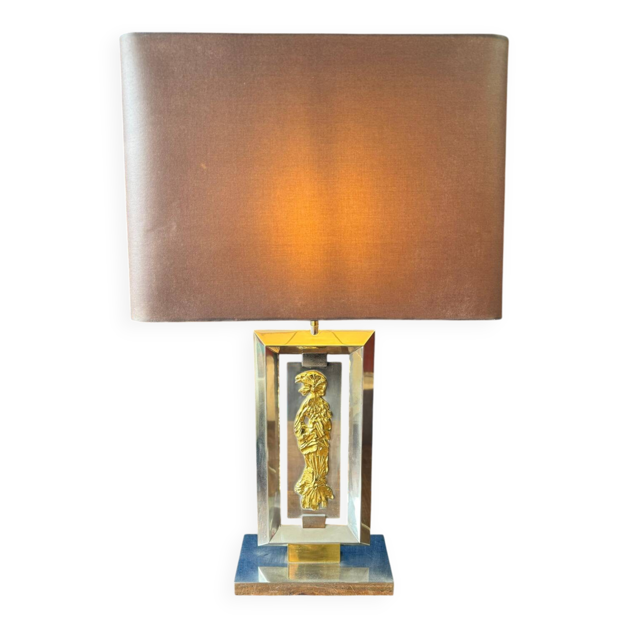Vintage table lamp by Maison Baguès. 1970s.