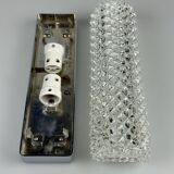 1960s and 1970s Wall Lamp by Glashütte Limburg, Germany, Space Age