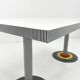 Dining table "Kroma" by Antonia Astori for Driade, 1980