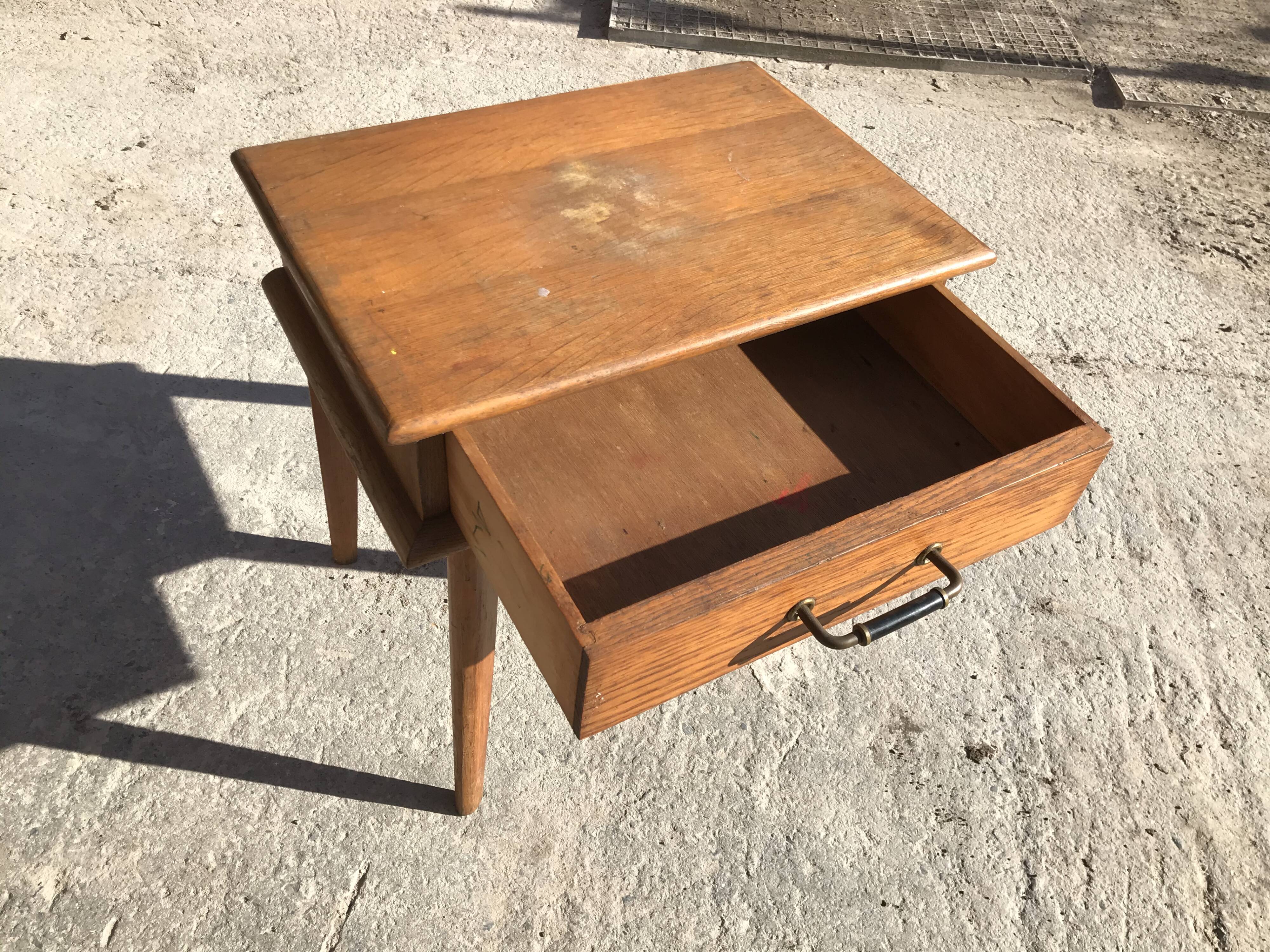 50's bedside table