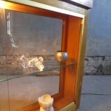 illuminated planter display case from the 1950s