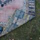 Vintage Turkish hallway rug 135x330 cm