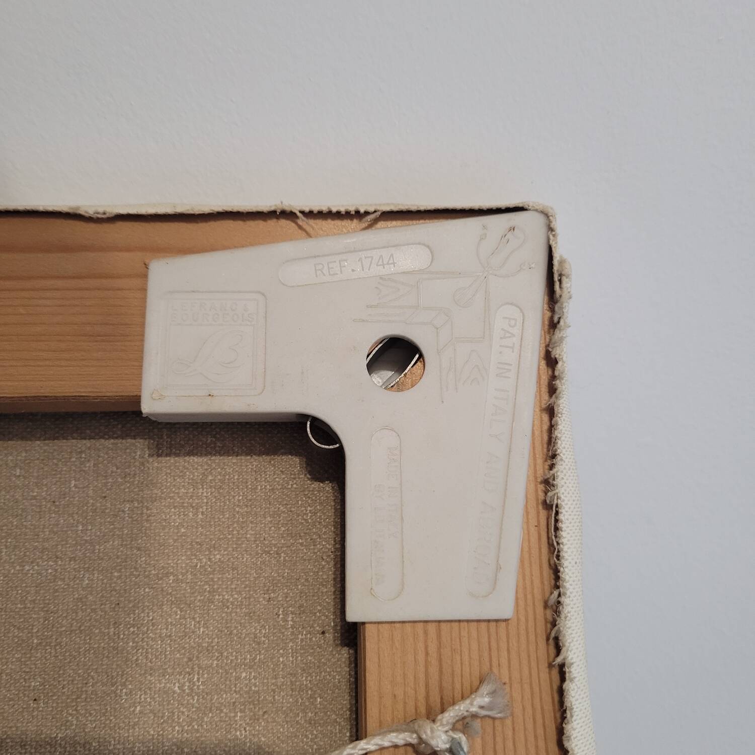 Old painting landscape boats trees 20th century