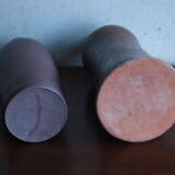 2 vintage ceramic bottles