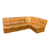 Beka 1970 leather modular sofa