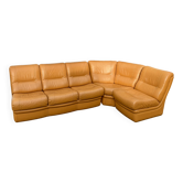 Beka 1970 leather modular sofa