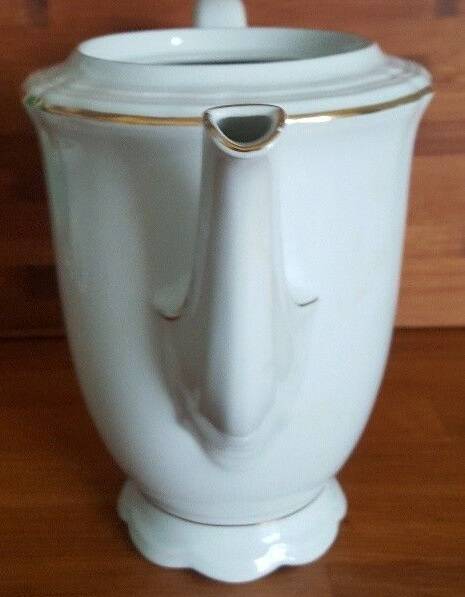 Vintage Bavarian porcelain coffee pot