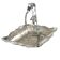 Art Nouveau basket, silver-plated brass, WMF, Germany, early 20th century