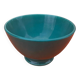 1940s Pedestal bowl Glazed ceramic
