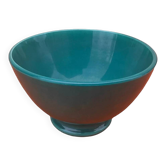 1940s Pedestal bowl Glazed ceramic