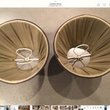Pair of wall lamps