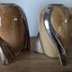 Paire de vases en céramique vintages