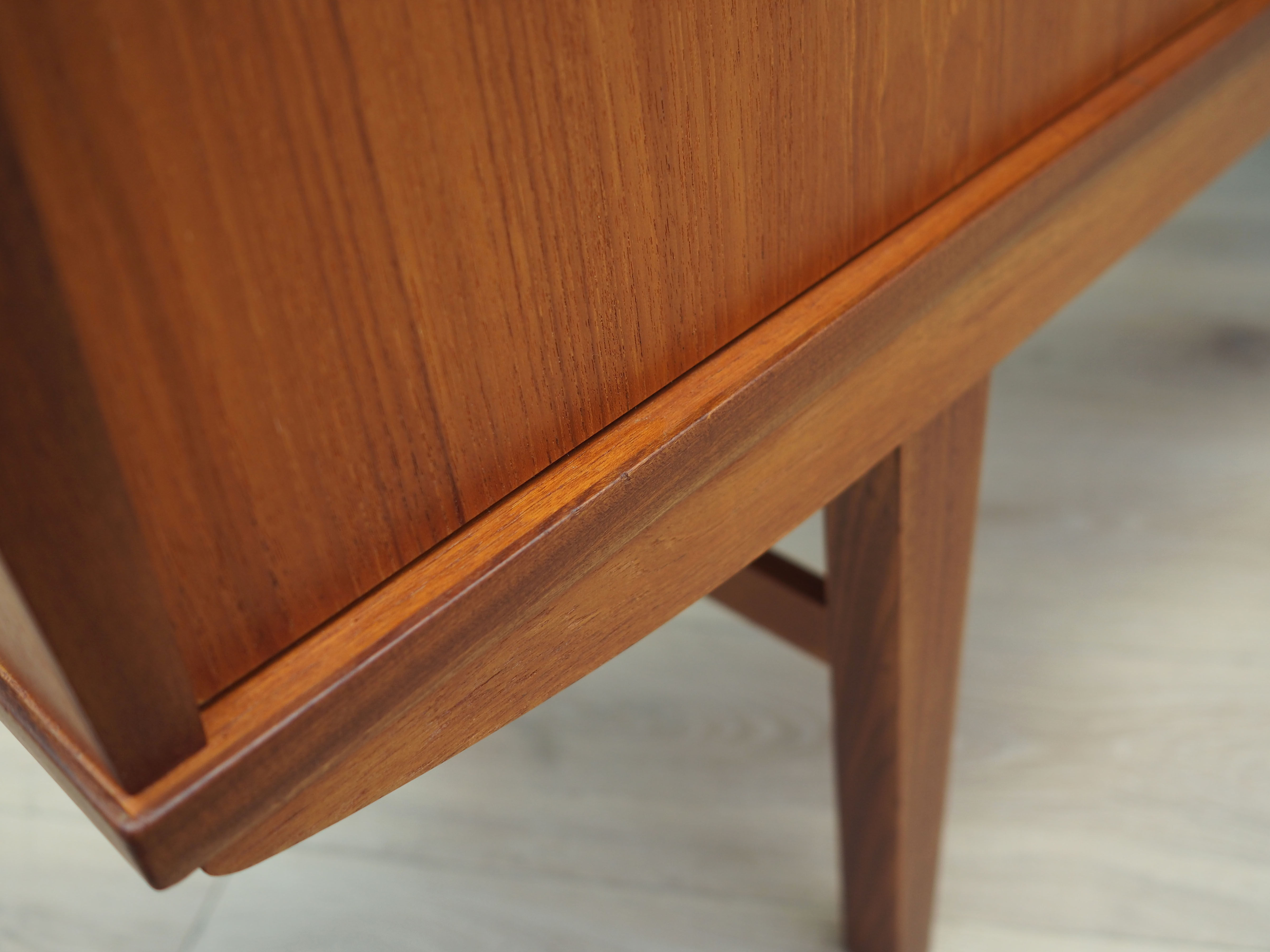 Teak highboard, Danish design, 1960s, production: Denmark