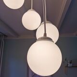 Suspension of vintage bulbs, 80s