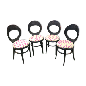 4 chaises bistrot modèle mouette