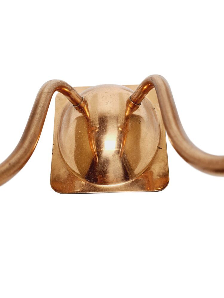 2-armed wall lamp from Elmet Zabrze, Poland, 1970s