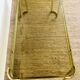 Gold metal and smoked glass coffee table – 1970s-624001