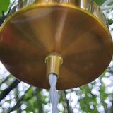 Trio of vintage pendant lights